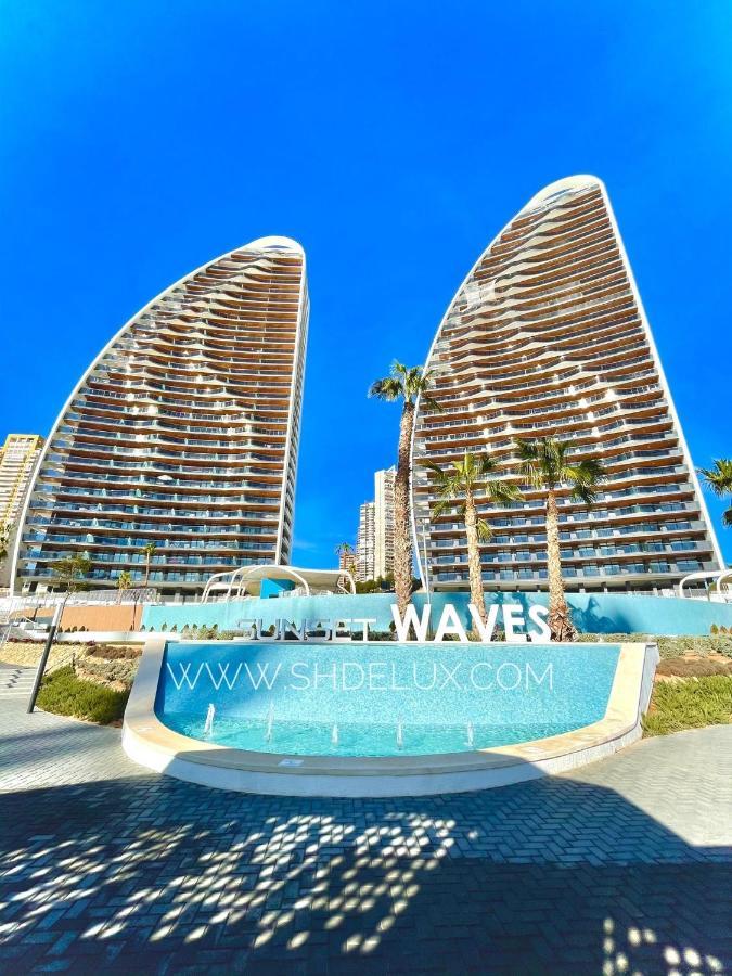 Sunset Waves Apartment By Sunny Holidays Delux Бенидорм Экстерьер фото