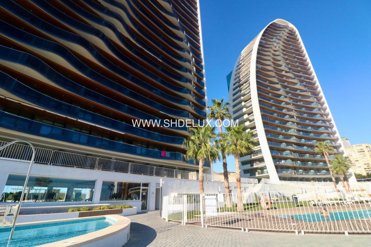 Sunset Waves Apartment By Sunny Holidays Delux Бенидорм Экстерьер фото