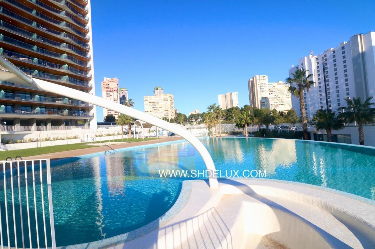 Sunset Waves Apartment By Sunny Holidays Delux Бенидорм Экстерьер фото