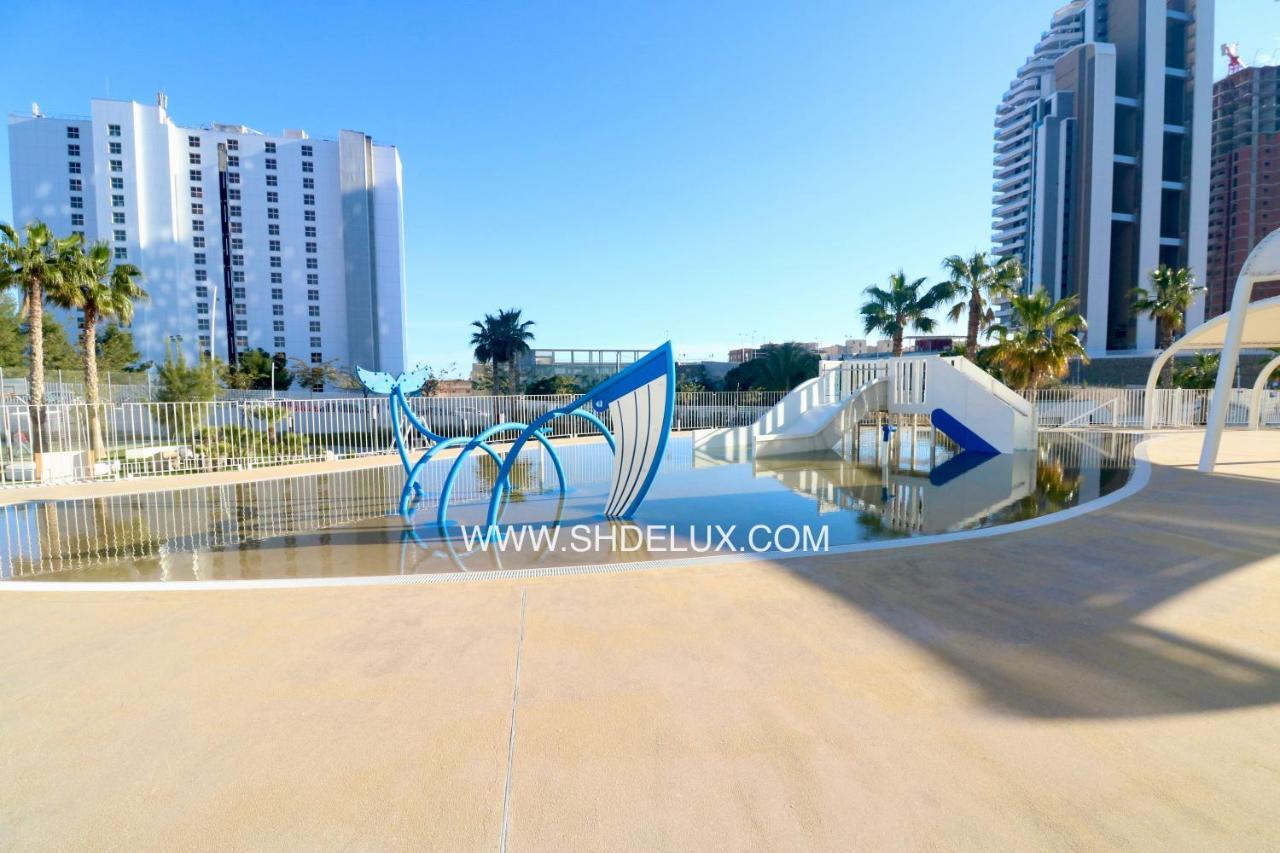 Sunset Waves Apartment By Sunny Holidays Delux Бенидорм Экстерьер фото